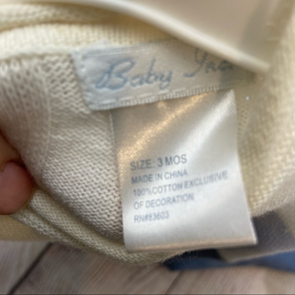 3 Piece Baby Inc Blue & Green Set - 3 month - Picture 7 of 7